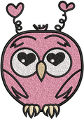 Owl Embroidery Design