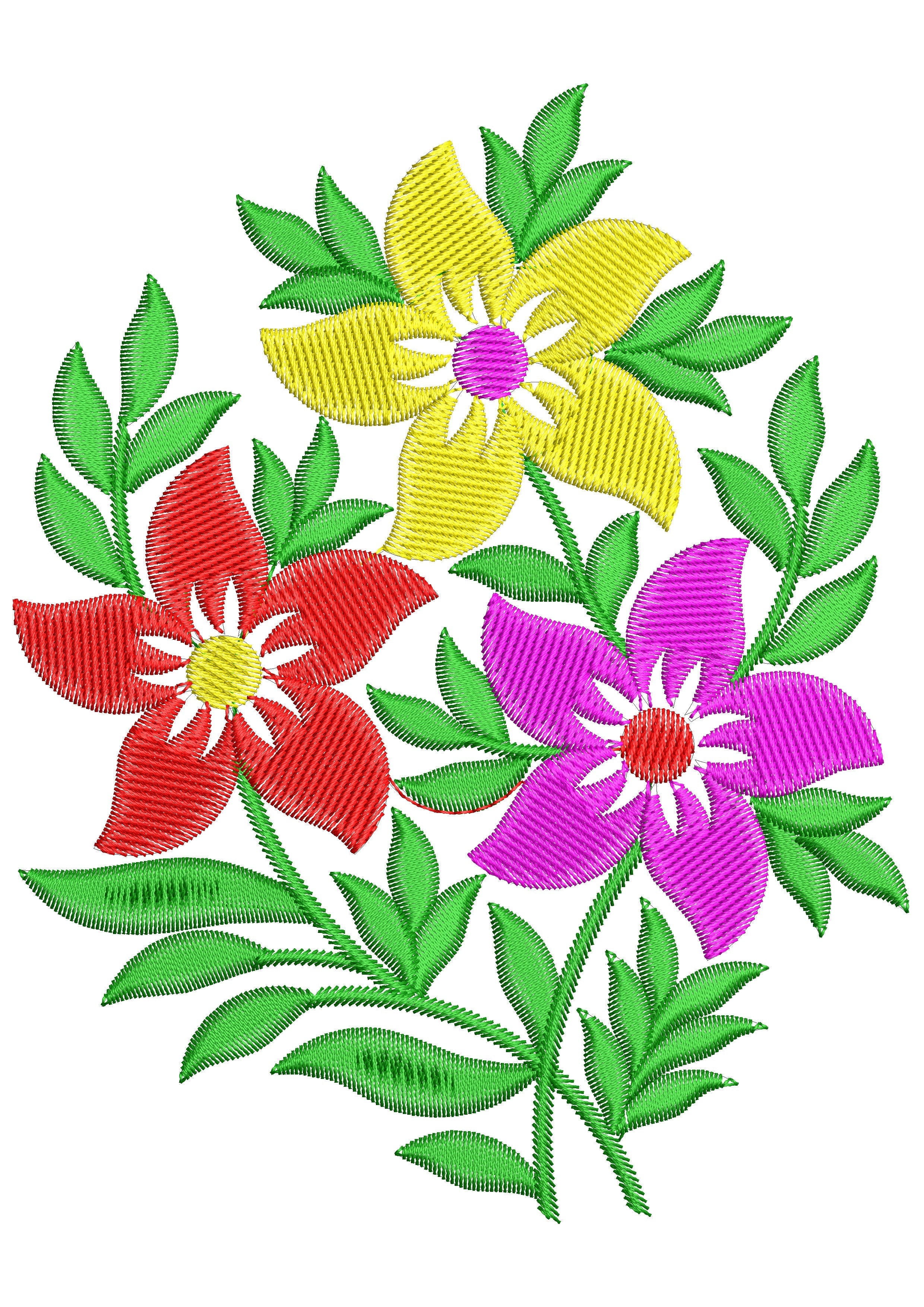Tiny Multi Embroidery Design