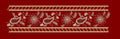 Crimson Paisley Bloom Embroidery Design