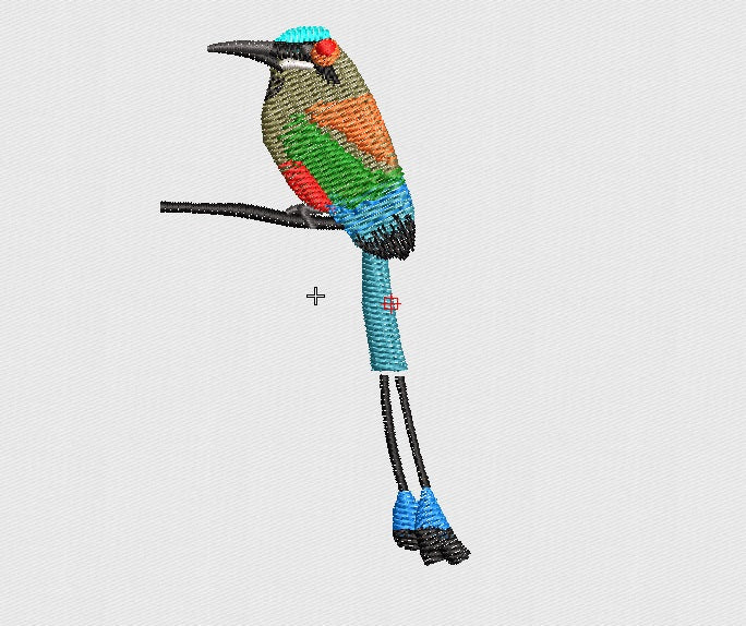 Woodpecker Embroidery Design