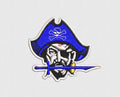 Pirates Embroidery Design