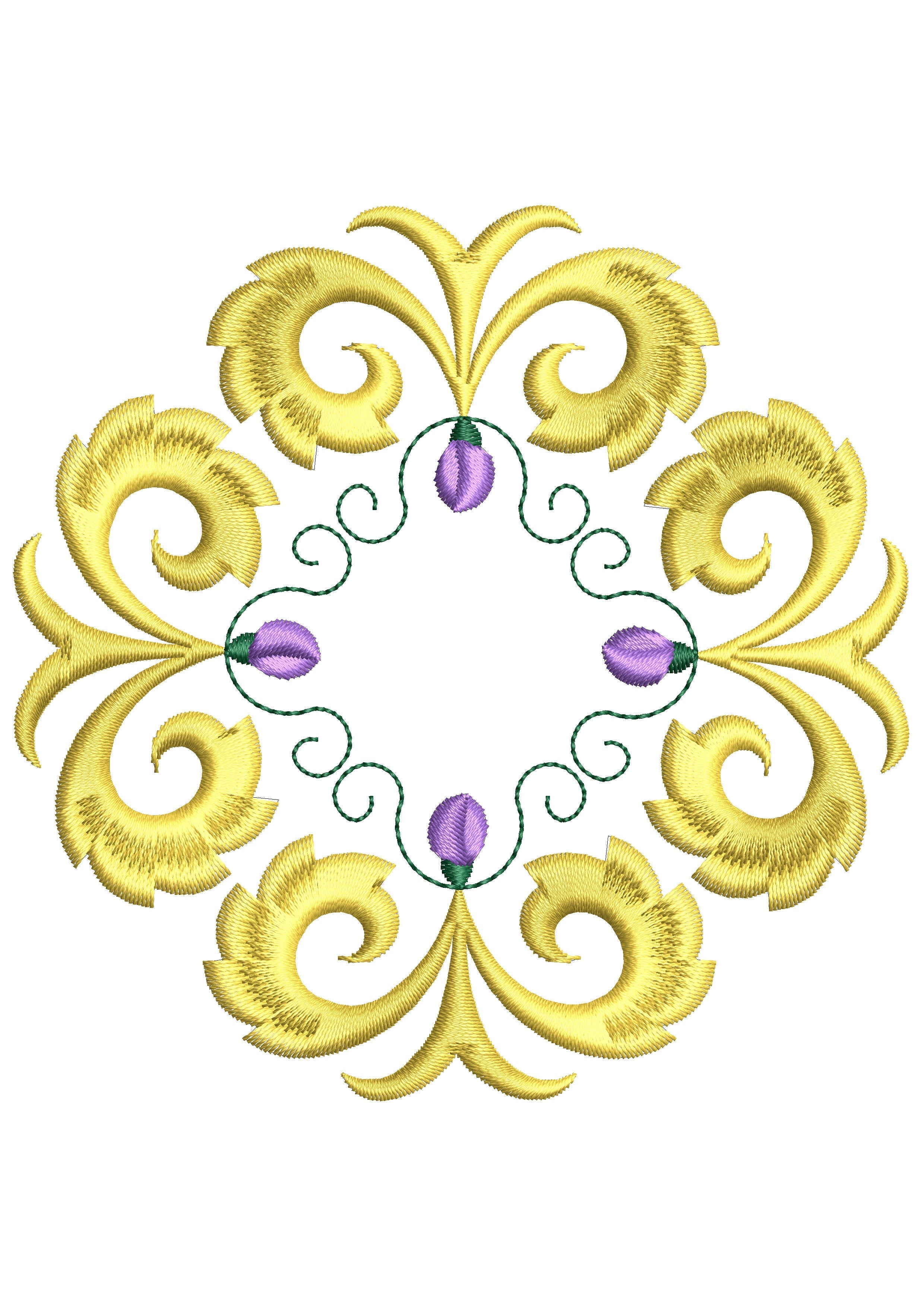 Productivity Auto Arrangements Embroidery Design