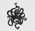 Octopus Embroidery Design