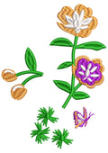 Flower Btr Embroidery Design