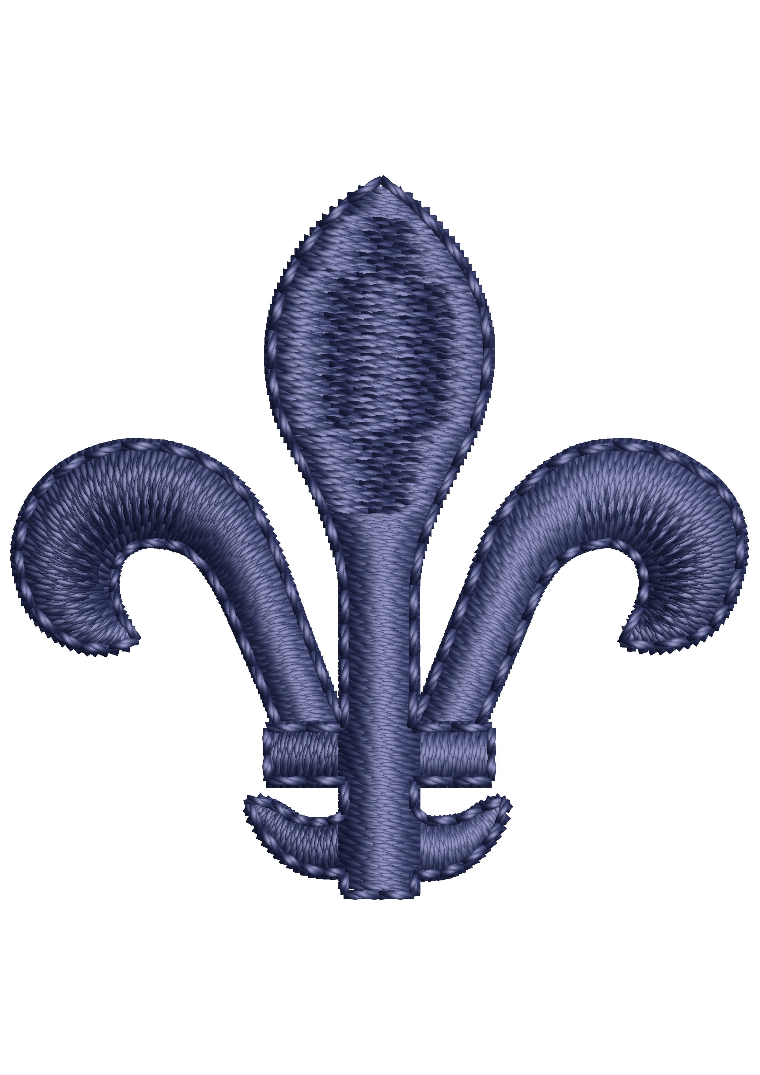 Stitch Spiral Embroidery Design