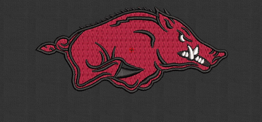 Pig Embroidery Design