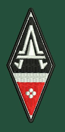 Army Symbol Embroidery Design