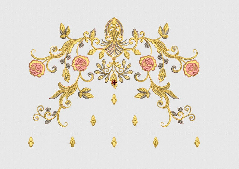 Flower Embroidery Design
