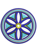 Lucky Wheel Embroidery Design