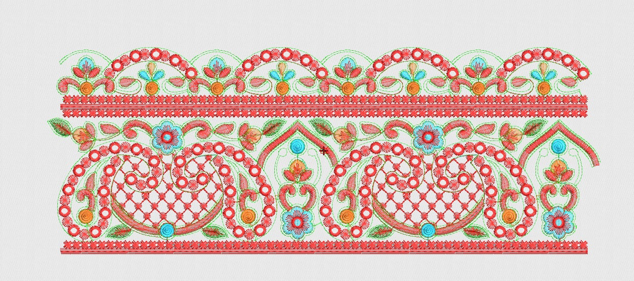 Flower Embroidery Design