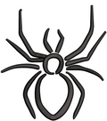 Spider Embroidery Design
