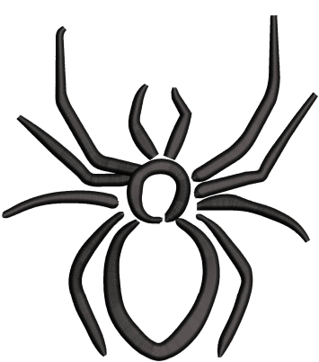 Spider Embroidery Design