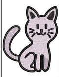Cat Embroidery Design