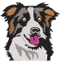 Dog Embroidery Design