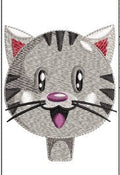 Cat Embroidery Design