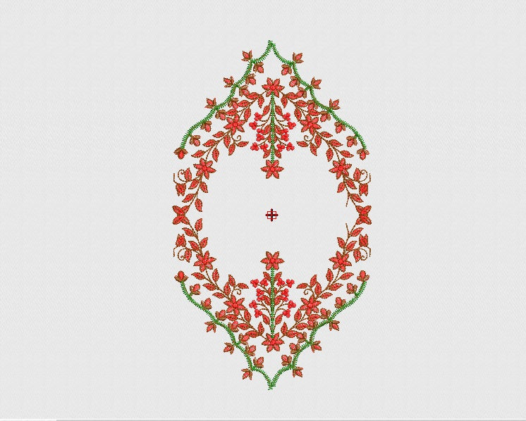 Flower Embroidery Design