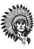 Forest Man Embroidery Design