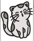 Cat Embroidery Design