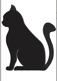 Cat Embroidery Design