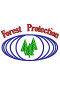 Forest Protection Embroidery Design