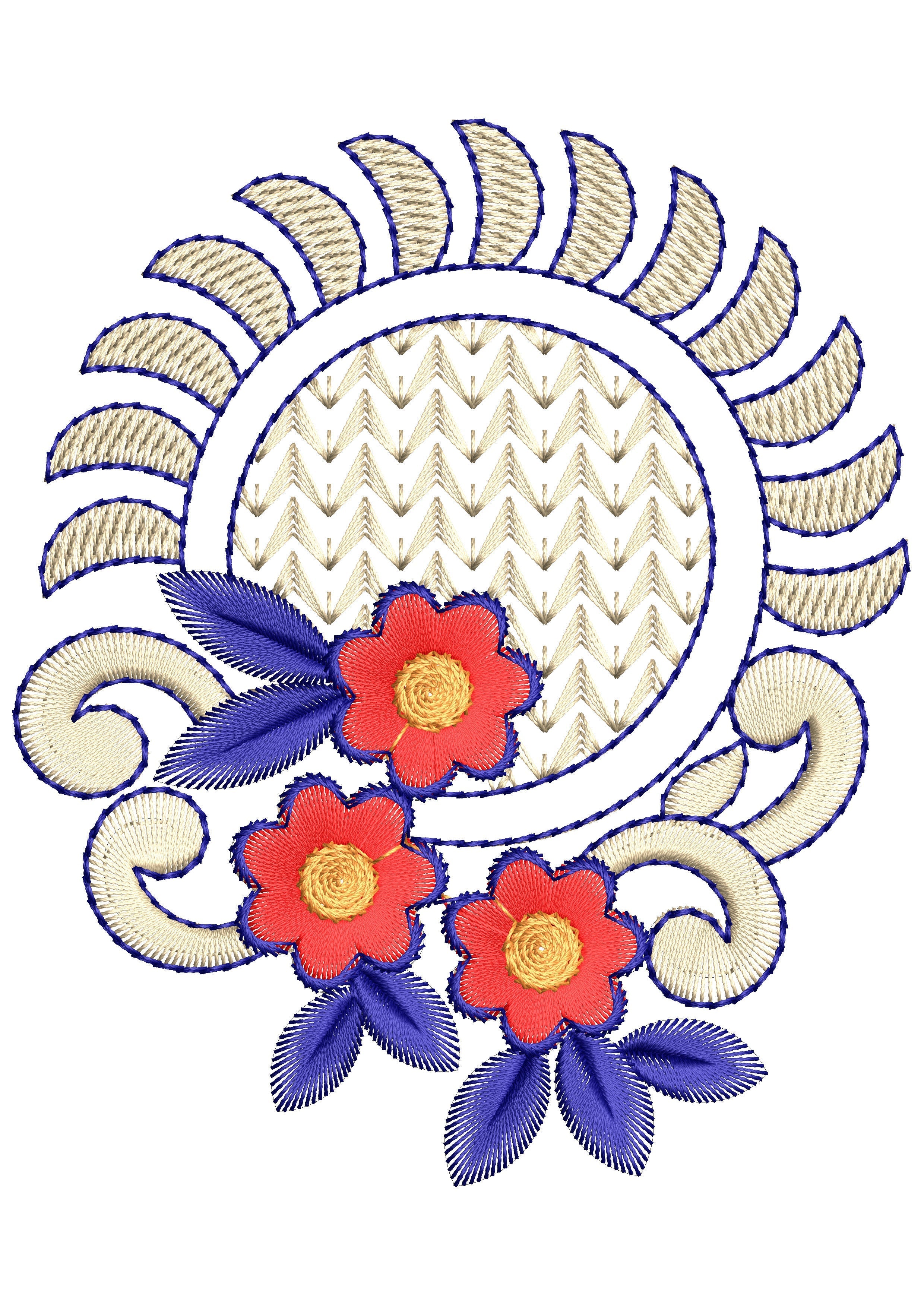 Art of Multi Embroidery Design