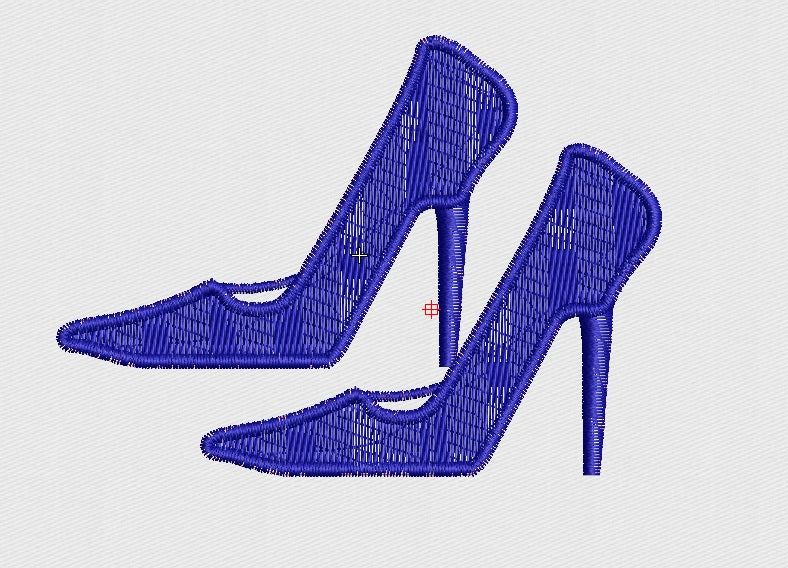 Sandal Embroidery Design