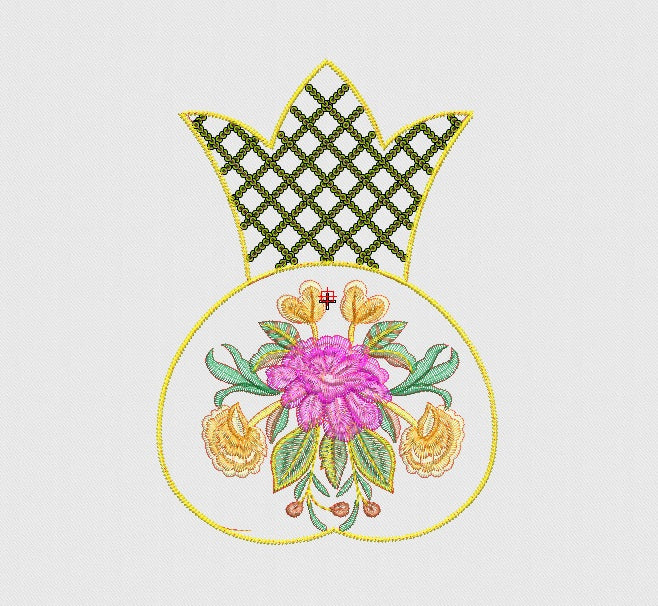 Flower Embroidery Design