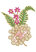 Sequins Symmetry Embroidery Design
