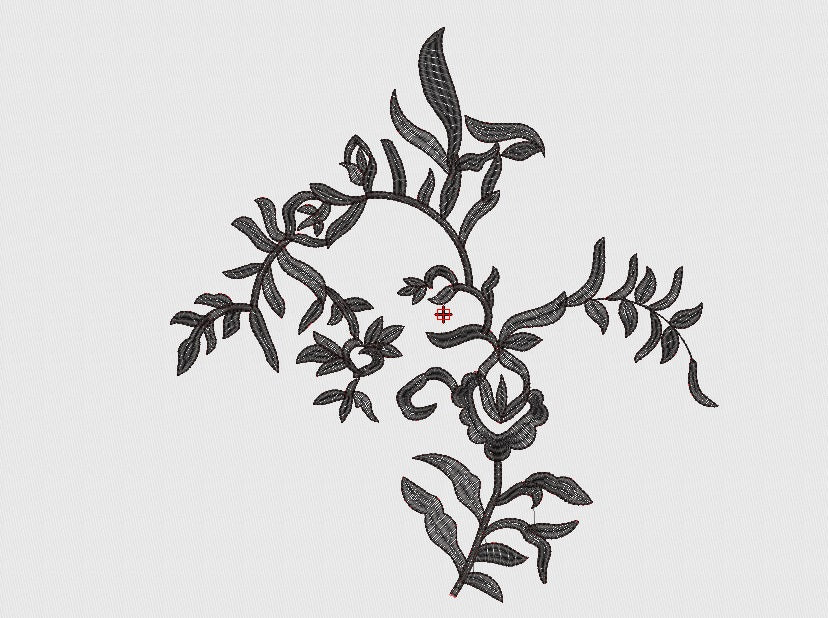 Flower Embroidery Design