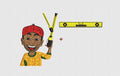 Scale Embroidery Design