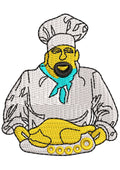 Cheaf Meal Embroidery Design