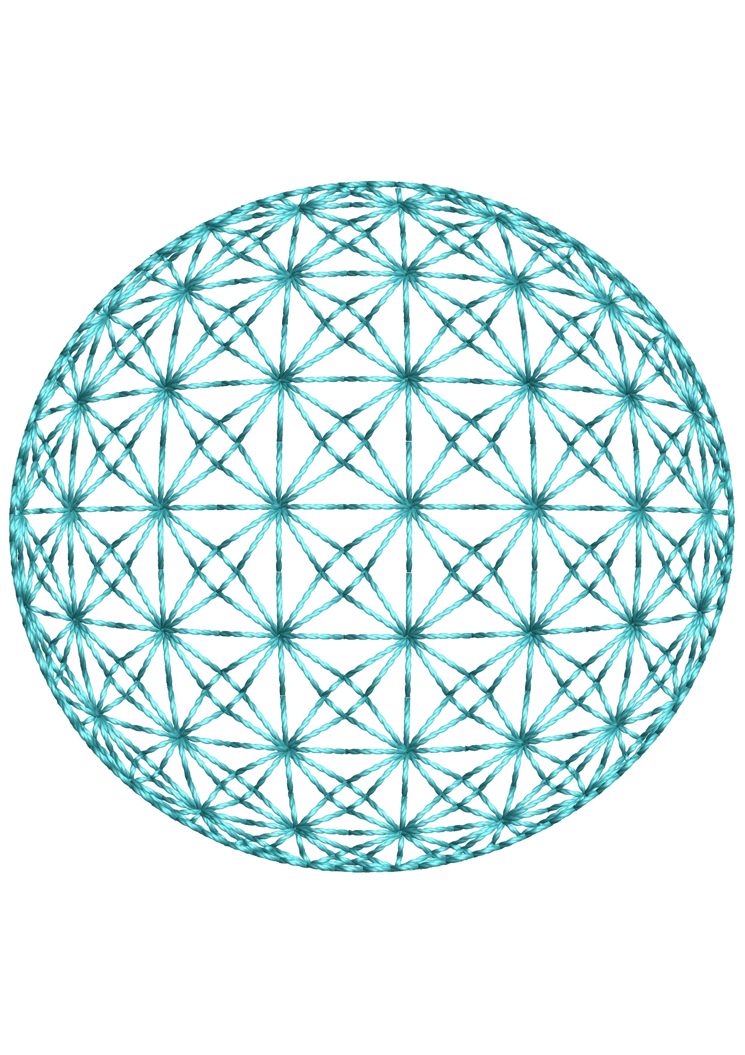 Ball Lace Embroidery Design