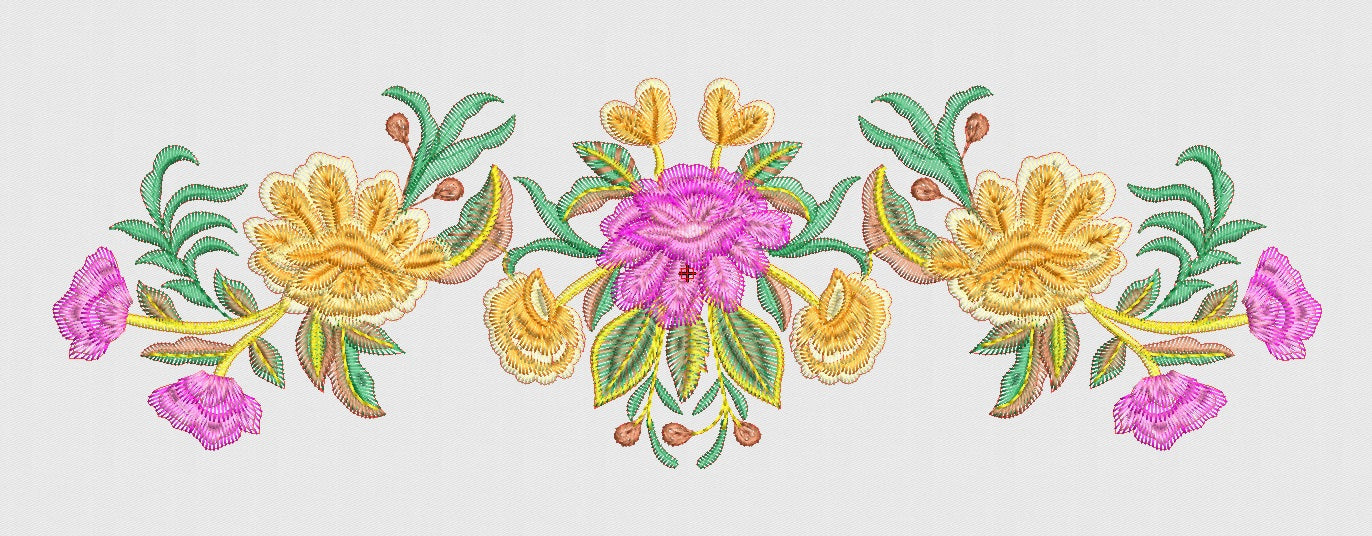 Flower Embroidery Design