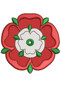 Flower Checker Embroidery Design