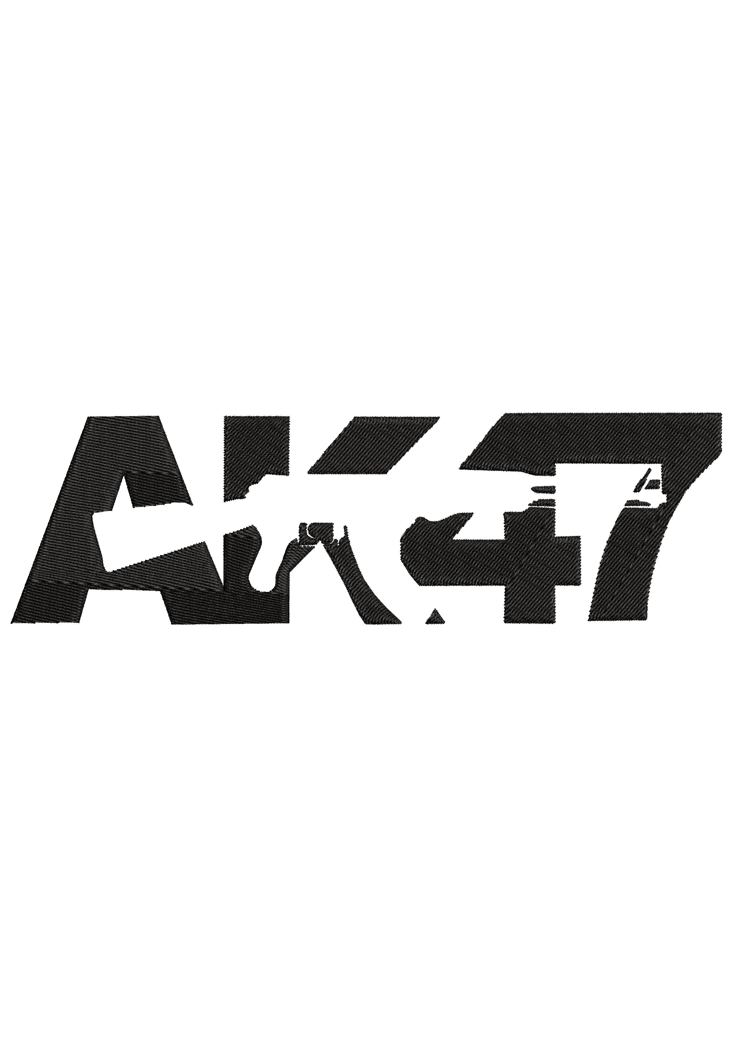 Ak Embroidery Design