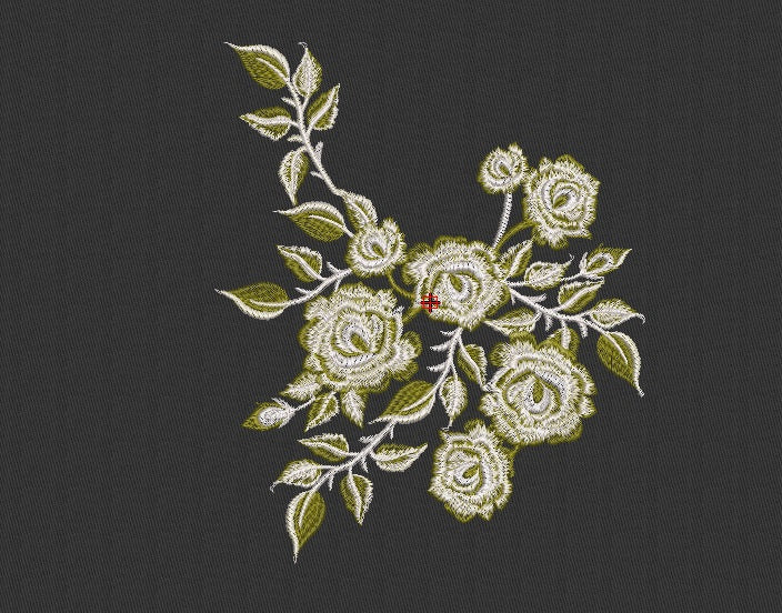 Flower Embroidery Design