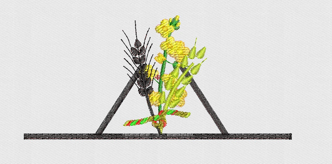 Century Embroidery Design