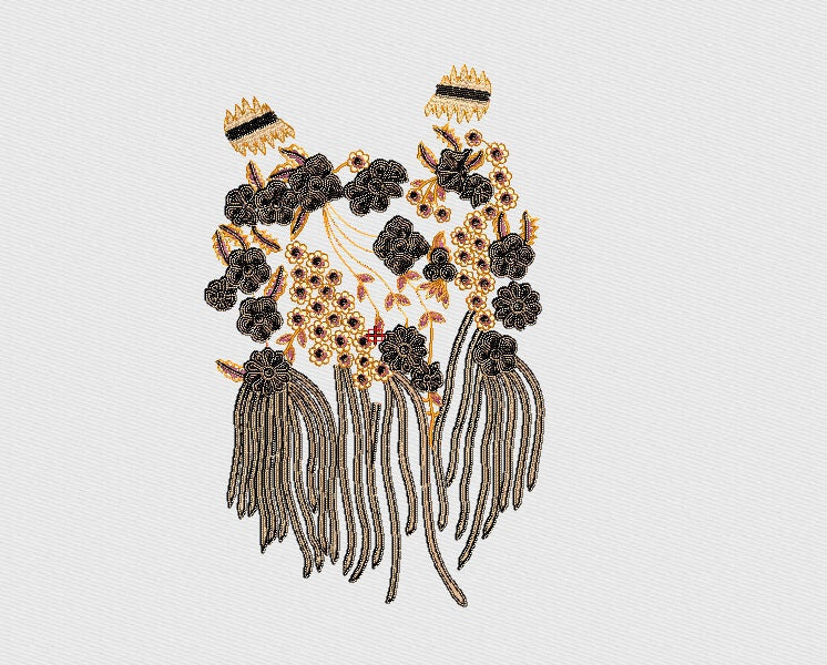 Flower Embroidery Design