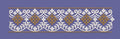 Scalloped Floral Lace Border Embroidery Design