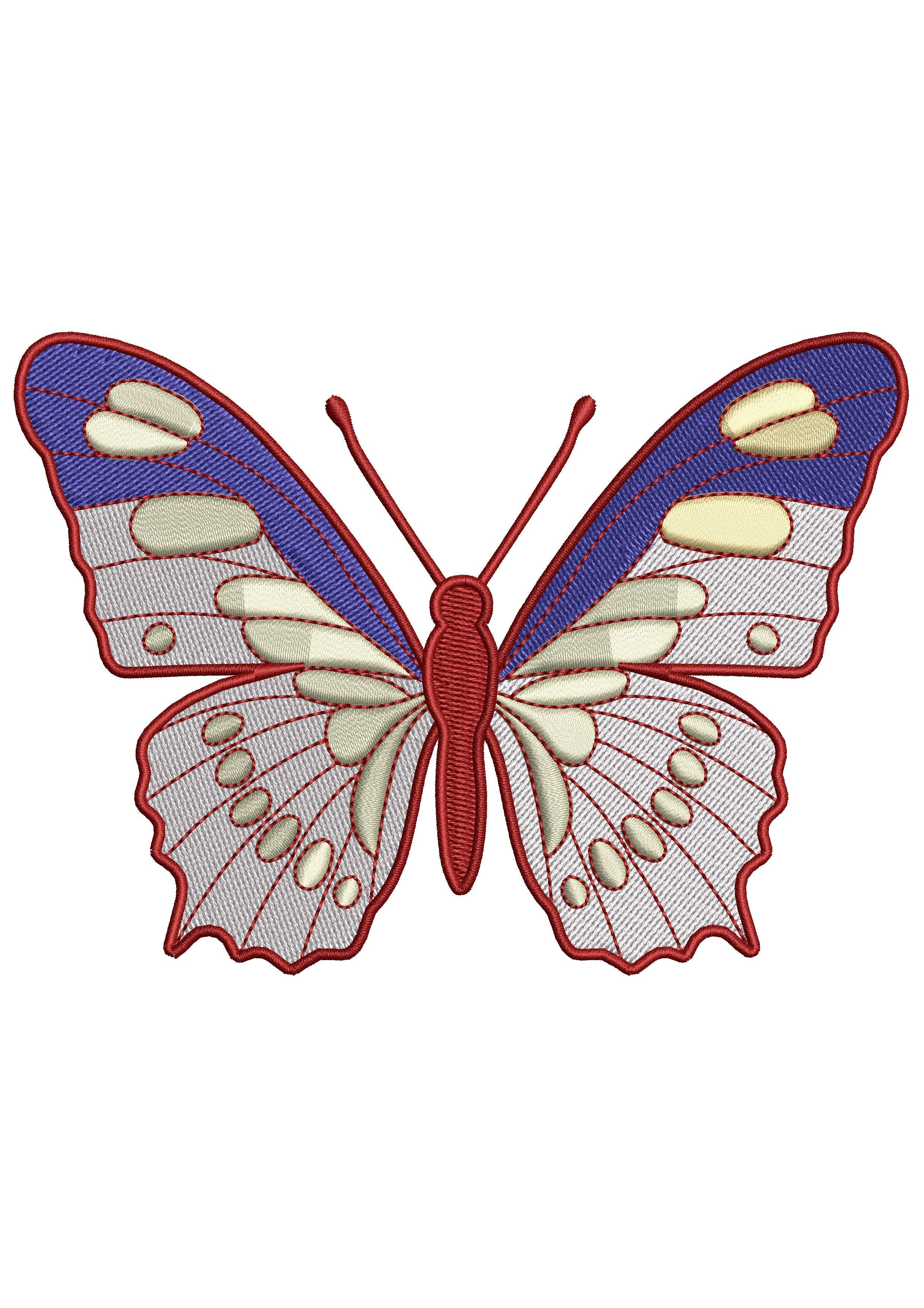 Butterfly Embroidery Design
