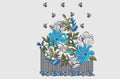 Flower Embroidery Design