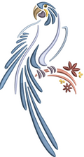 Parrot Embroidery Design