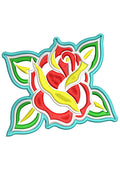 Flower Bos Embroidery Design