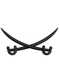 Swords Embroidery Design