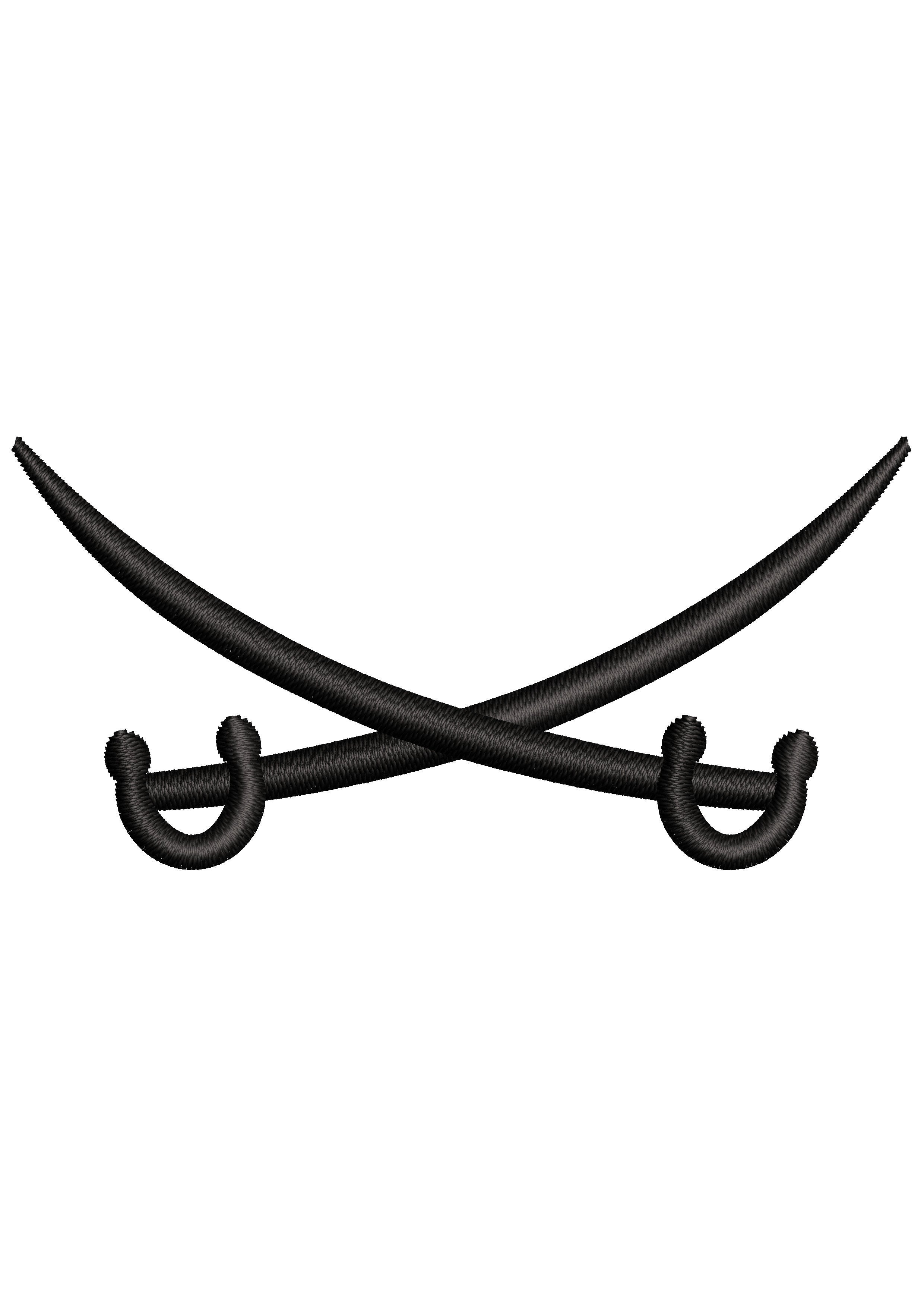 Swords Embroidery Design