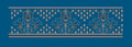 Azure Lotus Dangle Embroidery Design