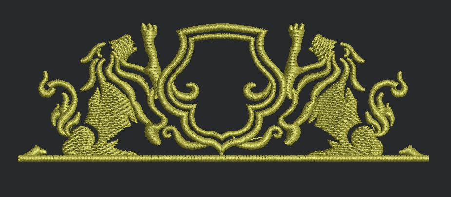 Imperial Shield Guardians Embroidery Design