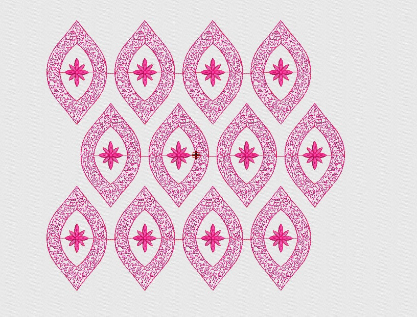 Flower Embroidery Design