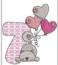 Cat Embroidery Design