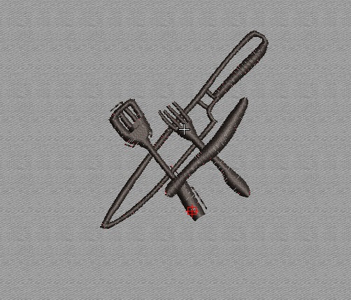 Kitchen Embroidery Design